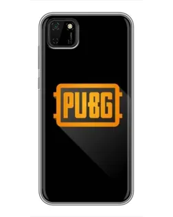 Чохол для Huawei Y5p з картинкою «PUBG — рамка лого»