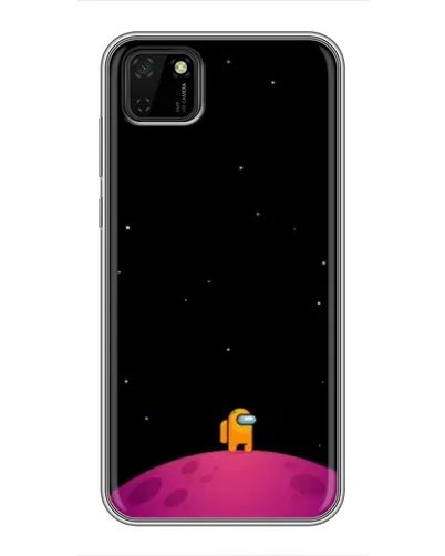 Чохол для Huawei Y5p з картинкою «Самотній герой на планеті»
