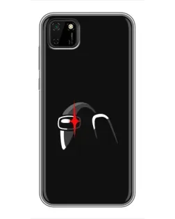 Чохол для Huawei Y5p з картинкою «Among Us шолом»