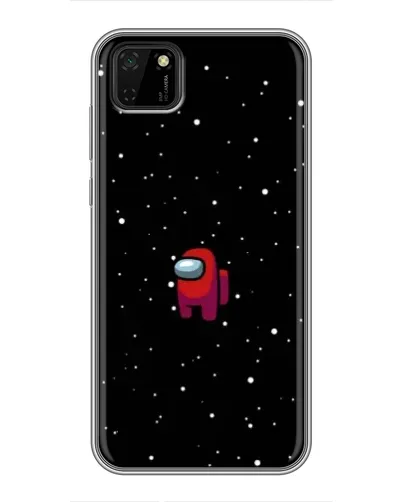 Чохол для Huawei Y5p з картинкою «Червоний Among Us»