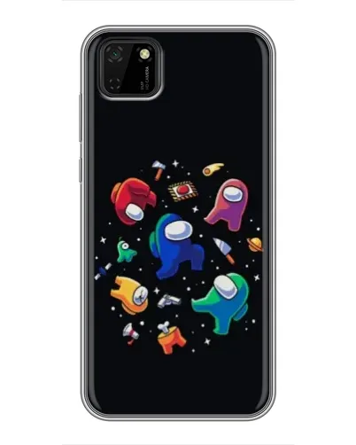 Чохол для Huawei Y5p з картинкою «Among Us космос»