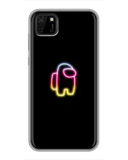 Чохол для Huawei Y5p з картинкою «Among Us градієнт»
