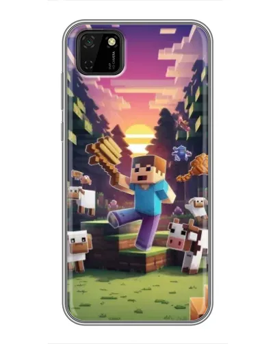 Чохол для Huawei Y5p з картинкою «Стів на фермі» Чохол для Huawei Y5p з картинкою «Стів на фермі»
