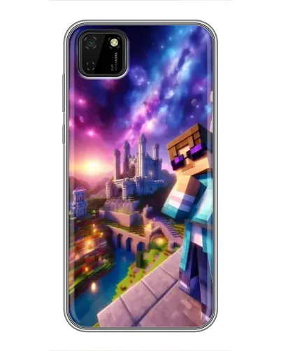 Чохол для Huawei Y5p з картинкою «Стів та космос» Чохол для Huawei Y5p з картинкою «Стів та космос»