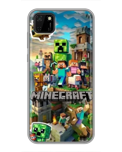 Чохол для Huawei Y5p з картинкою «Замок Minecraft» Чохол для Huawei Y5p з картинкою «Замок Minecraft»