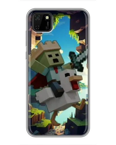 Чохол для Huawei Y5p з картинкою «Стів та гусь» Чохол для Huawei Y5p з картинкою «Стів та гусь»