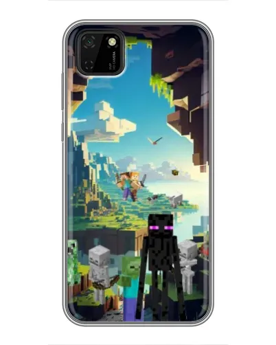 Чохол для Huawei Y5p з картинкою «Ендермен у лісі» Чохол для Huawei Y5p з картинкою «Ендермен у лісі»