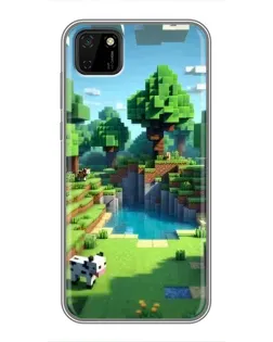 Чохол для Huawei Y5p з картинкою «Minecraft літній день» Чохол для Huawei Y5p з картинкою «Minecraft літній день»