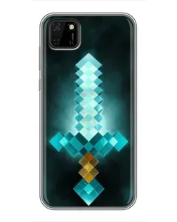 Чохол для Huawei Y5p з картинкою «Алмазний меч неон» Чохол для Huawei Y5p з картинкою «Алмазний меч неон»