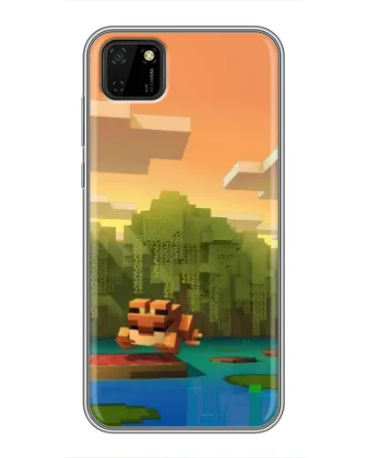Чохол для Huawei Y5p з картинкою «Майнкрафт захід сонця» Чохол для Huawei Y5p з картинкою «Майнкрафт захід сонця»