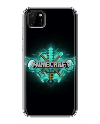 Чохол для Huawei Y5p з картинкою «Minecraft Diamond лого» Чохол для Huawei Y5p з картинкою «Minecraft Diamond лого»