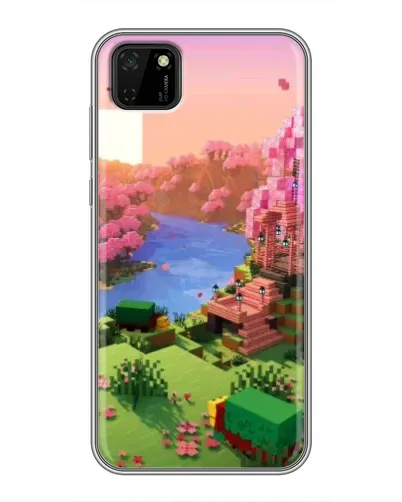 Чохол для Huawei Y5p з картинкою «Рожеве дерево Minecraft» Чохол для Huawei Y5p з картинкою «Рожеве дерево Minecraft»