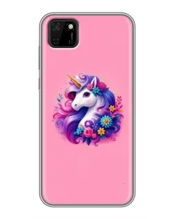 Чехол для Huawei Y5p с картинкой «Сказочный единорог»