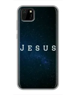 Чехол для Huawei Y5p с картинкой «Звездное небо Jesus»