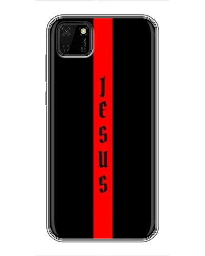 Чехол для Huawei Y5p с картинкой «Красная линия веры»