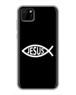 Чехол для Huawei Y5p с картинкой «Классический Jesus»