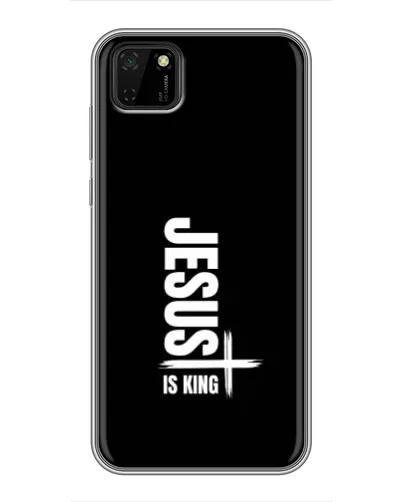 Чехол для Huawei Y5p с картинкой «Вертикаль веры Jesus»
