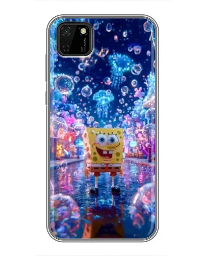 Чохол для Huawei Y5p з картинкою «Неоновий океан»