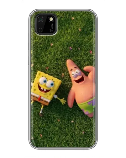 Чехол для Huawei Y5p с картинкой «Друзья на лужайке» Чехол для Huawei Y5p с картинкой «Друзья на лужайке»