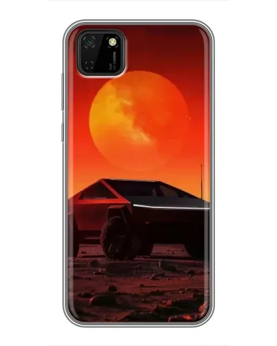 Чохол для Huawei Y5p з картинкою «Cybertruck на Марсі»