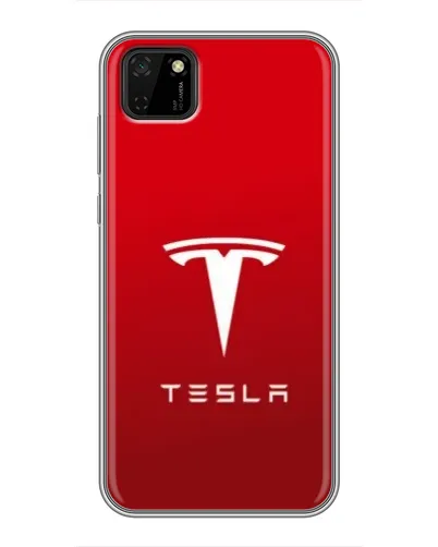 Чохол для Huawei Y5p з картинкою «Tesla Red Classic»