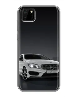 Чохол для Huawei Y5p з картинкою «Mercedes AMG GT Silver»