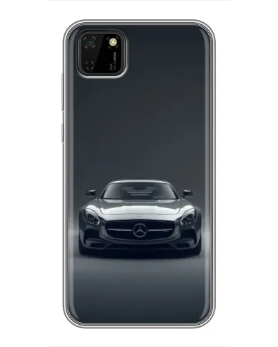 Чохол для Huawei Y5p з картинкою «Mercedes на чорному» Чохол для Huawei Y5p з картинкою «Mercedes на чорному»