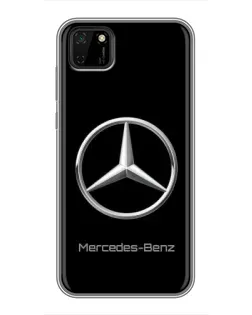 Чохол для Huawei Y5p з картинкою «Mercedes Silver Logo»