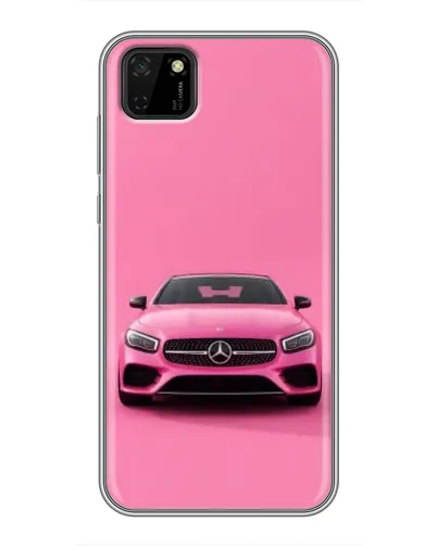 Чехол для Huawei Y5p с картинкой «Розовый Mercedes AMG» Чехол для Huawei Y5p с картинкой «Розовый Mercedes AMG»