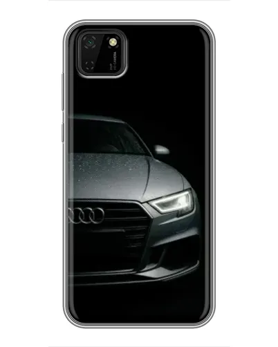 Чехол для Huawei Y5p с картинкой «Audi — детализация кузова»