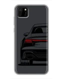 Чехол для Huawei Y5p с картинкой «Задняя часть Audi — арт» Чехол для Huawei Y5p с картинкой «Задняя часть Audi — арт»