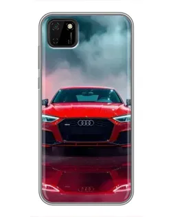 Чехол для Huawei Y5p с картинкой «Audi RS — красный стиль» Чехол для Huawei Y5p с картинкой «Audi RS — красный стиль»
