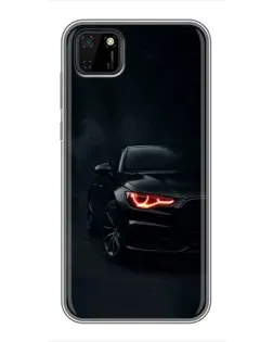 Чехол для Huawei Y5p с картинкой «Audi — хищный взгляд» Чехол для Huawei Y5p с картинкой «Audi — хищный взгляд»