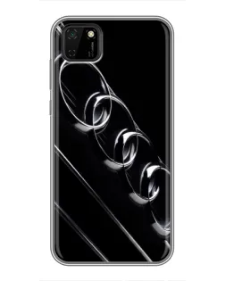 Чехол для Huawei Y5p с картинкой «Audi — абстрактные кольца» Чехол для Huawei Y5p с картинкой «Audi — абстрактные кольца»