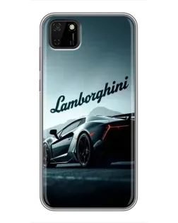 Чохол для Huawei Y5p з картинкою «Класичний Lamborghini надпис»