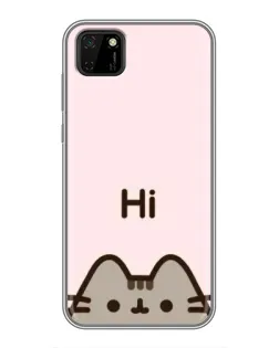 Чохол для Huawei Y5p з картинкою «Пушин каже Hi» Чохол для Huawei Y5p з картинкою «Пушин каже Hi»