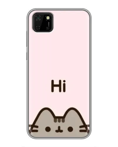 Чохол для Huawei Y5p з картинкою «Пушин каже Hi» Чохол для Huawei Y5p з картинкою «Пушин каже Hi»