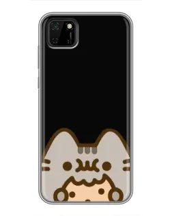 Чохол для Huawei Y5p з картинкою «Пушин на чорному» Чохол для Huawei Y5p з картинкою «Пушин на чорному»