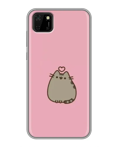 Чохол для Huawei Y5p з картинкою «Pusheen серце» Чохол для Huawei Y5p з картинкою «Pusheen серце»