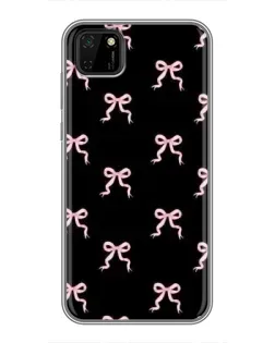 Чехол для Huawei Y5p с картинкой «Бант-цветок»