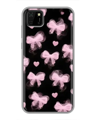 Чехол для Huawei Y5p с картинкой «Геометрия банта»