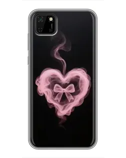 Чехол для Huawei Y5p с картинкой «Дымчатое сердце»