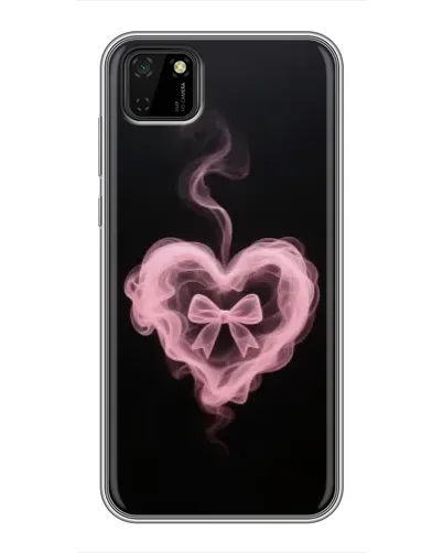 Чехол для Huawei Y5p с картинкой «Дымчатое сердце»