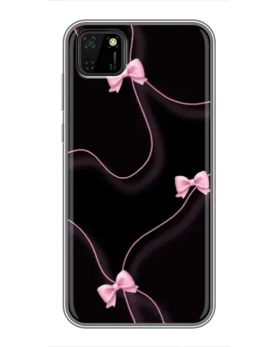 Чехол для Huawei Y5p с картинкой «Розовые ленты»