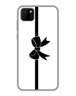 Чехол для Huawei Y5p с картинкой «Вертикальный бант»