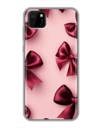 Чехол для Huawei Y5p с картинкой «Бордовый атлас»