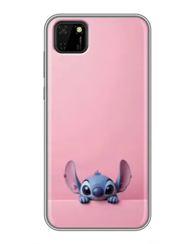 Чехол для Huawei Y5p с картинкой «Stitch выглядывает»