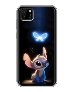 Чехол для Huawei Y5p с картинкой «Сияющий Стич»