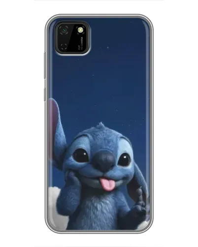 Чехол для Huawei Y5p с картинкой «Стич в облаках»