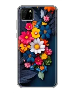 Чохол для Huawei Y5p з картинкою «Квіткова феєрія»